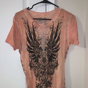 Never worn Affliction T-shirt, size M